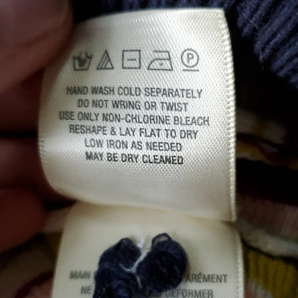 Anthropologie Moth dolman sleeve stripe sweater size small - Picture 5 of 9